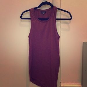 Dark red Topshop tank